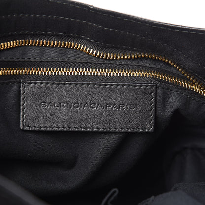 Balenciaga Baby Daim Suede Giant 12 Gold Hardware City Black 9 of 10