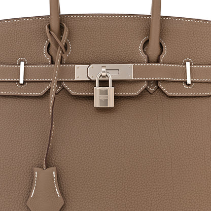 Hermes Togo Birkin 30 Etoupe 8 of 12