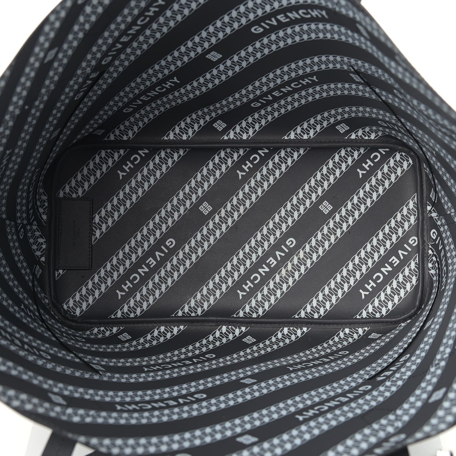 Givenchy Smooth Calfskin Wing Shopper Tote Grey 9 of 11