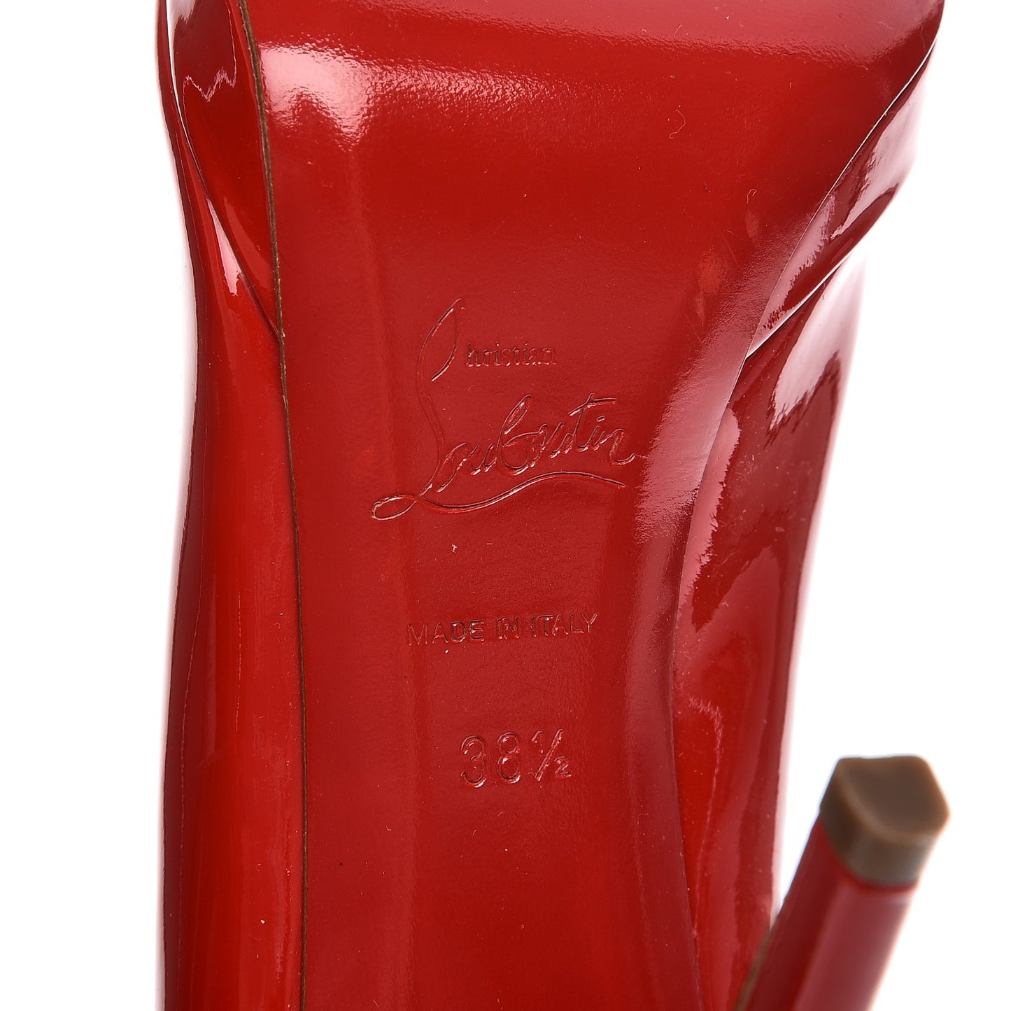 Patent New Simple 120 Pumps 38.5 Red