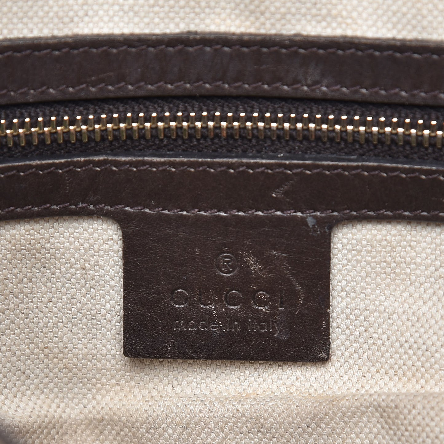 Monogram Vintage Web Medium Boston Dark Brown