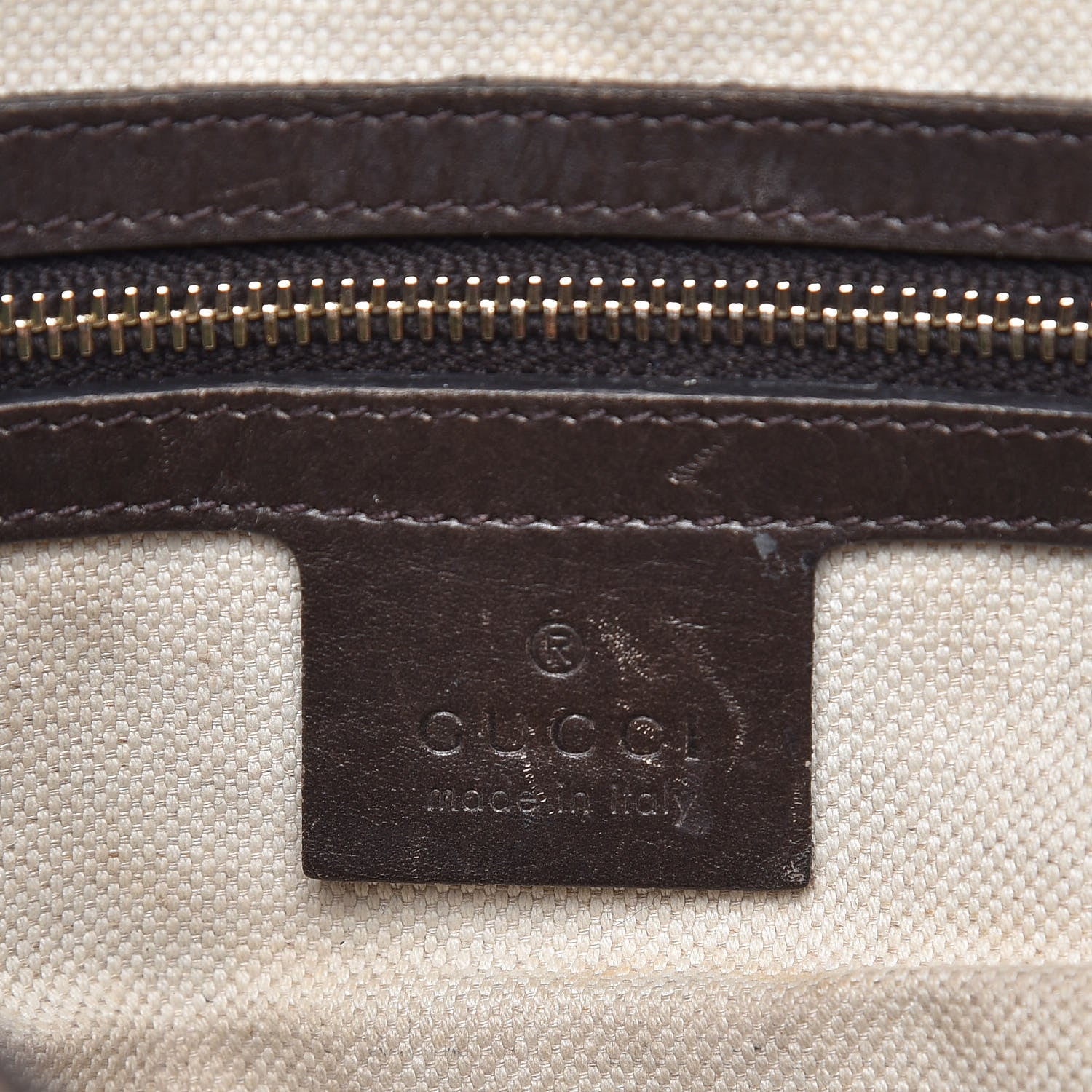 Gucci Monogram Vintage Web Medium Boston Dark Brown 7 of 29