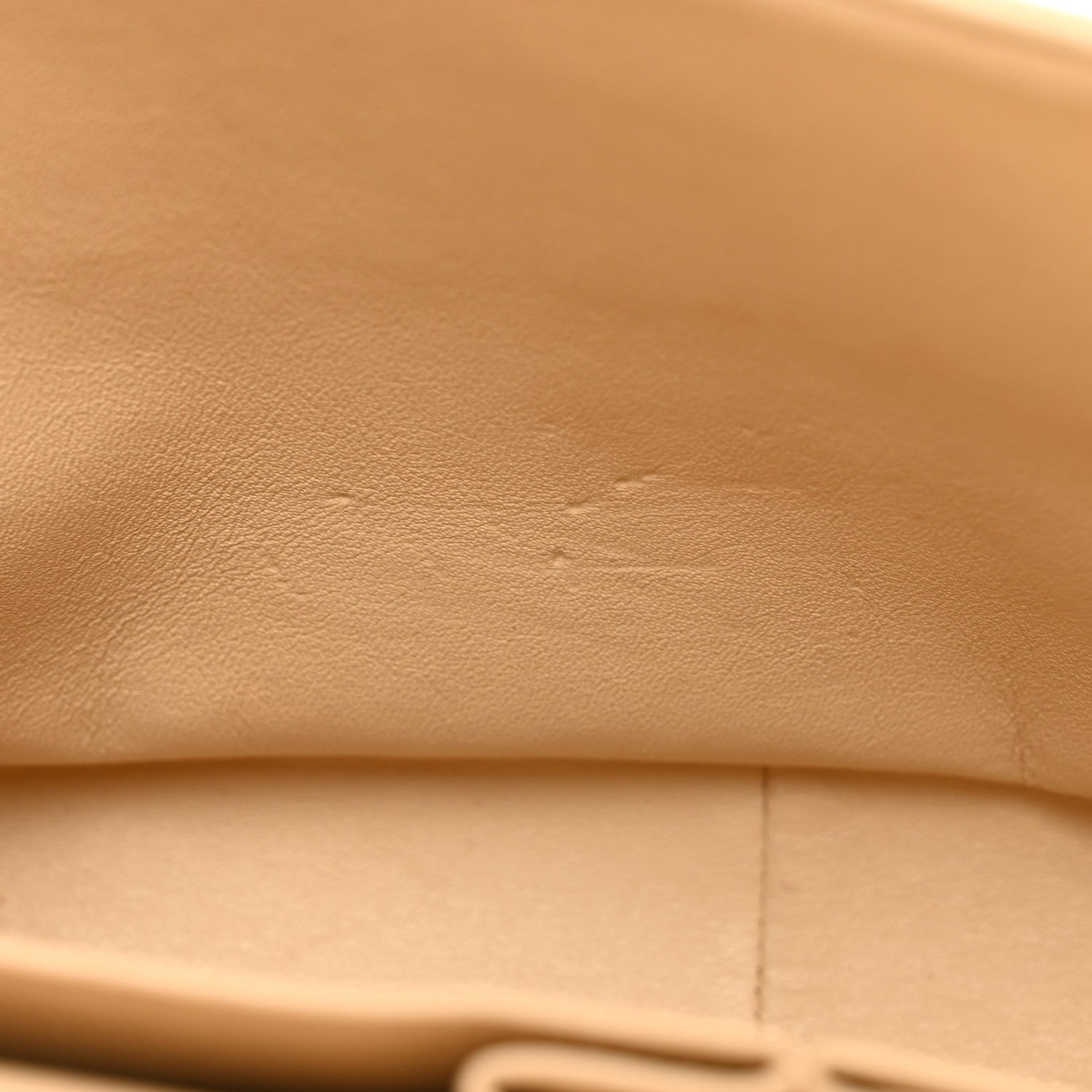 Chanel Lambskin Quilted Jumbo Double Flap Beige Clair 11 of 14