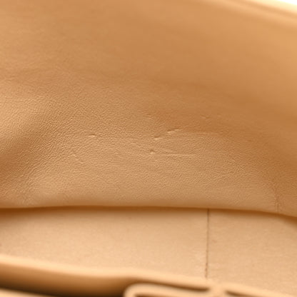 Chanel Lambskin Quilted Jumbo Double Flap Beige Clair 11 of 14