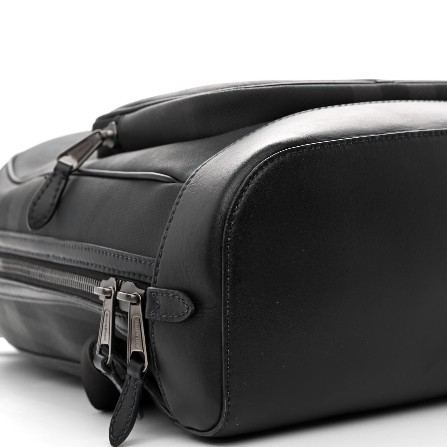 Burberry London Check Logo Rocco Backpack Charcoal 8 of 14