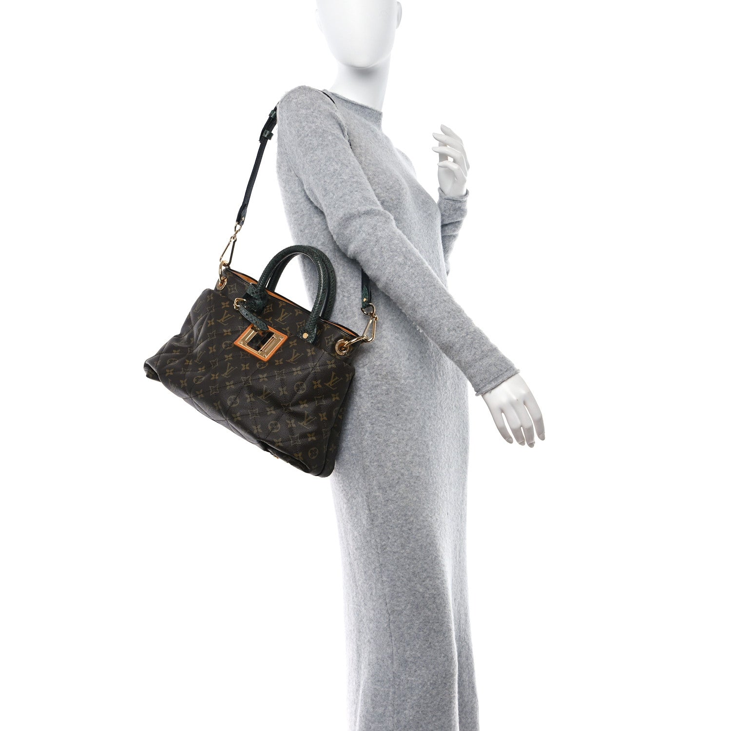 Louis Vuitton Monogram Etoile Exotique MM Blue 2 of 9