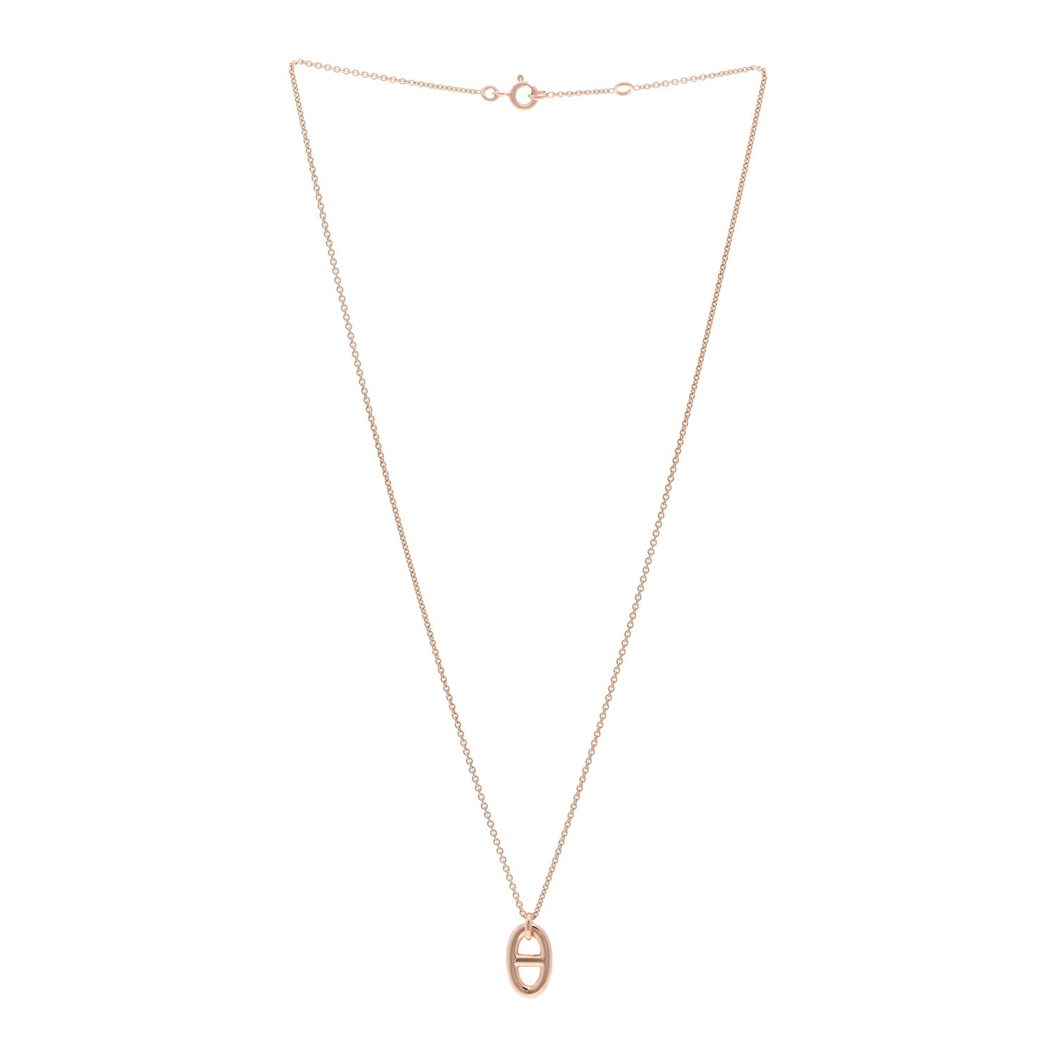 Hermes 18K Rose Gold PM Farandole Pendant Necklace 3 of 5