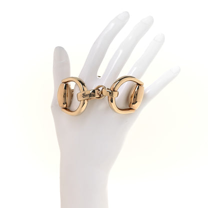 Gucci Metal Horsebit Bracelet M Gold 2 of 5
