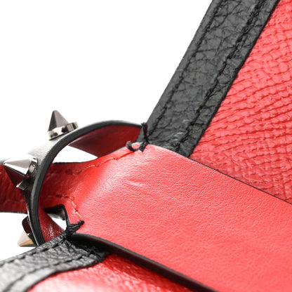 Christian Louboutin Calfskin Spikes East West Cabata Tote Black 12 of 15