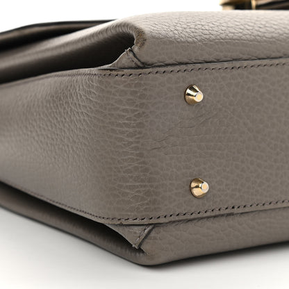 Gucci Dollar Calfskin Interlocking G Top Handle Shoulder Bag Loess 9 of 18