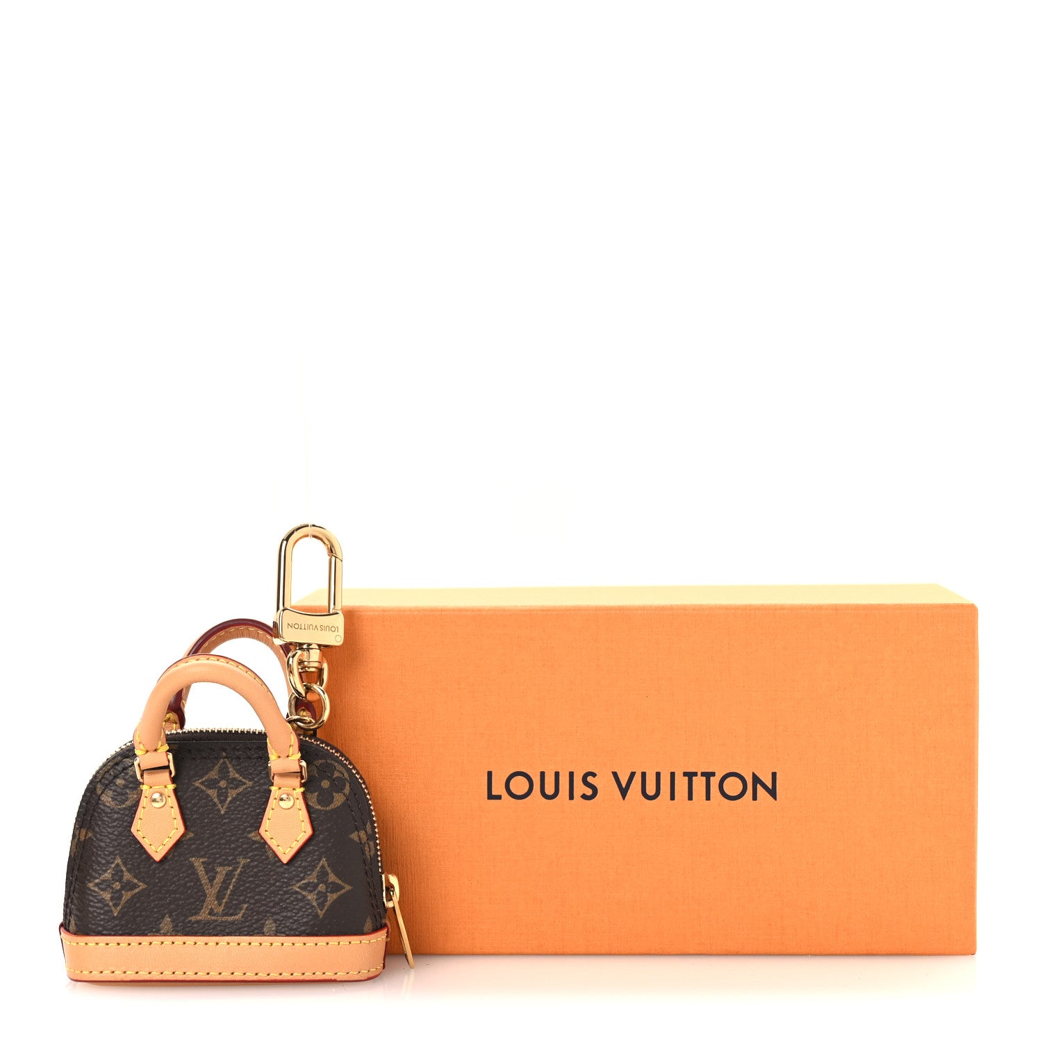 Louis Vuitton Monogram Micro Alma Bag Charm 7 of 7