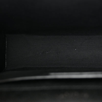 Saint Laurent Grain De Poudre Textured Mixed Matelasse Triquilt Medium Monogram Monochrome Satchel Black 11 of 12