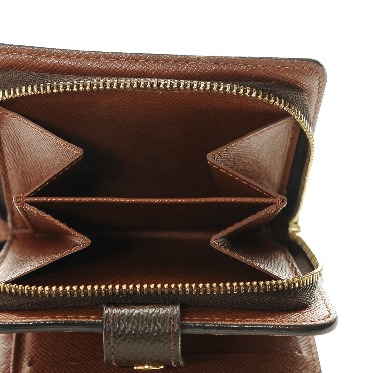 Monogram Compact Zippe Zipped Wallet