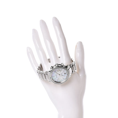 Breguet Stainless Steel Diamond Bezel Sapphire Blue Mother of Pearl 33mm Type XX Transatlantique Automatic Watch 4821ST/59/S76 2 of 7