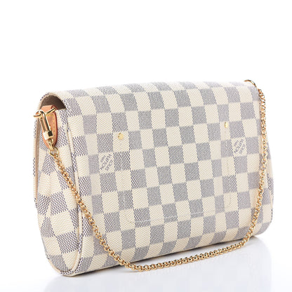Louis Vuitton Damier Azur Favorite MM 3 of 10