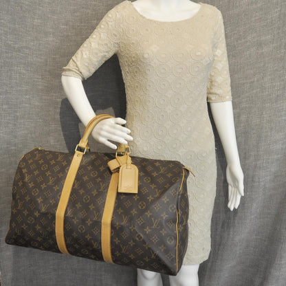 Louis Vuitton Monogram Keepall 50 2 of 10
