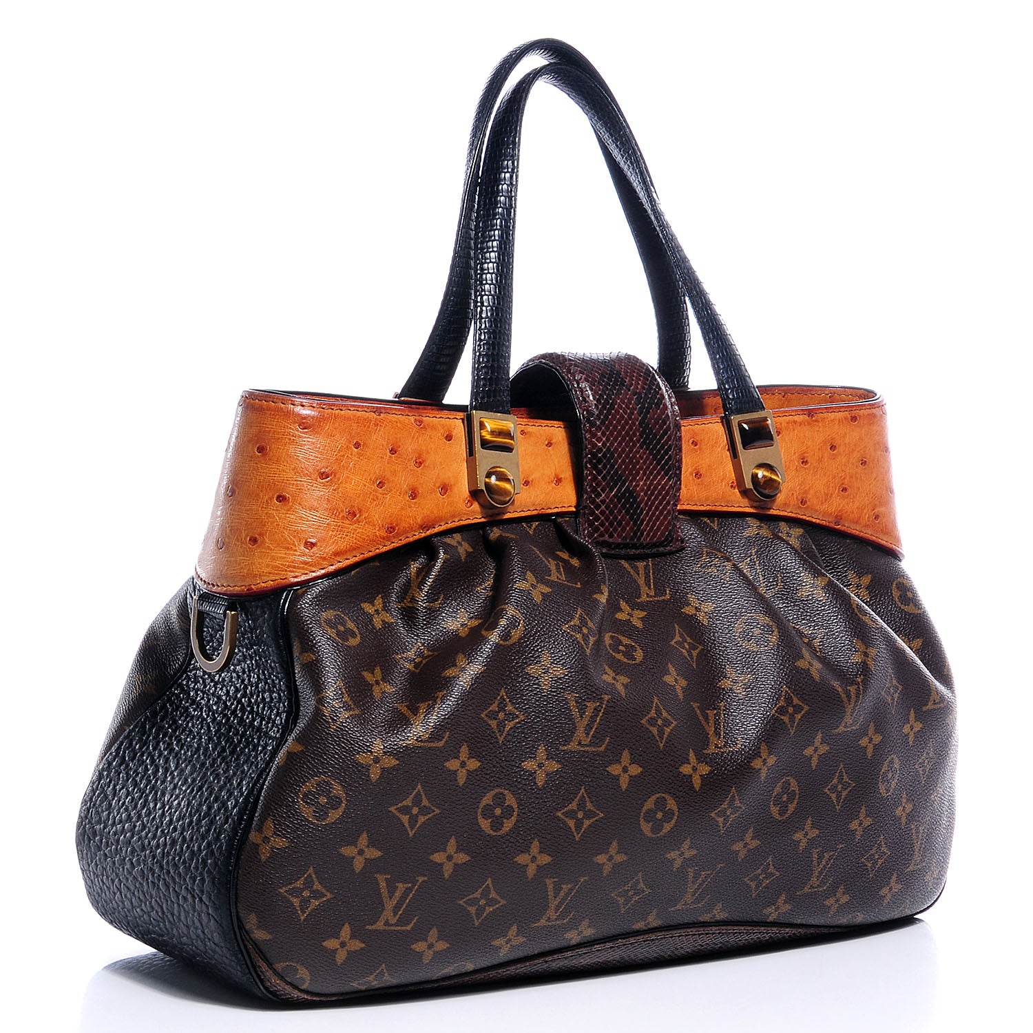 Louis Vuitton Monogram Ostrich Oskar Waltz 3 of 7