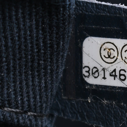 Chanel Denim Medium Deauville Tote Dark Blue 7 of 10