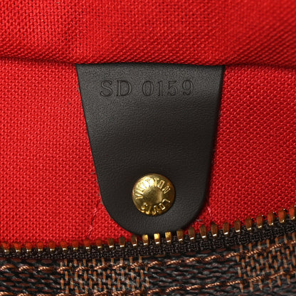 Louis Vuitton Damier Ebene Speedy Bandouliere 25 6 of 11