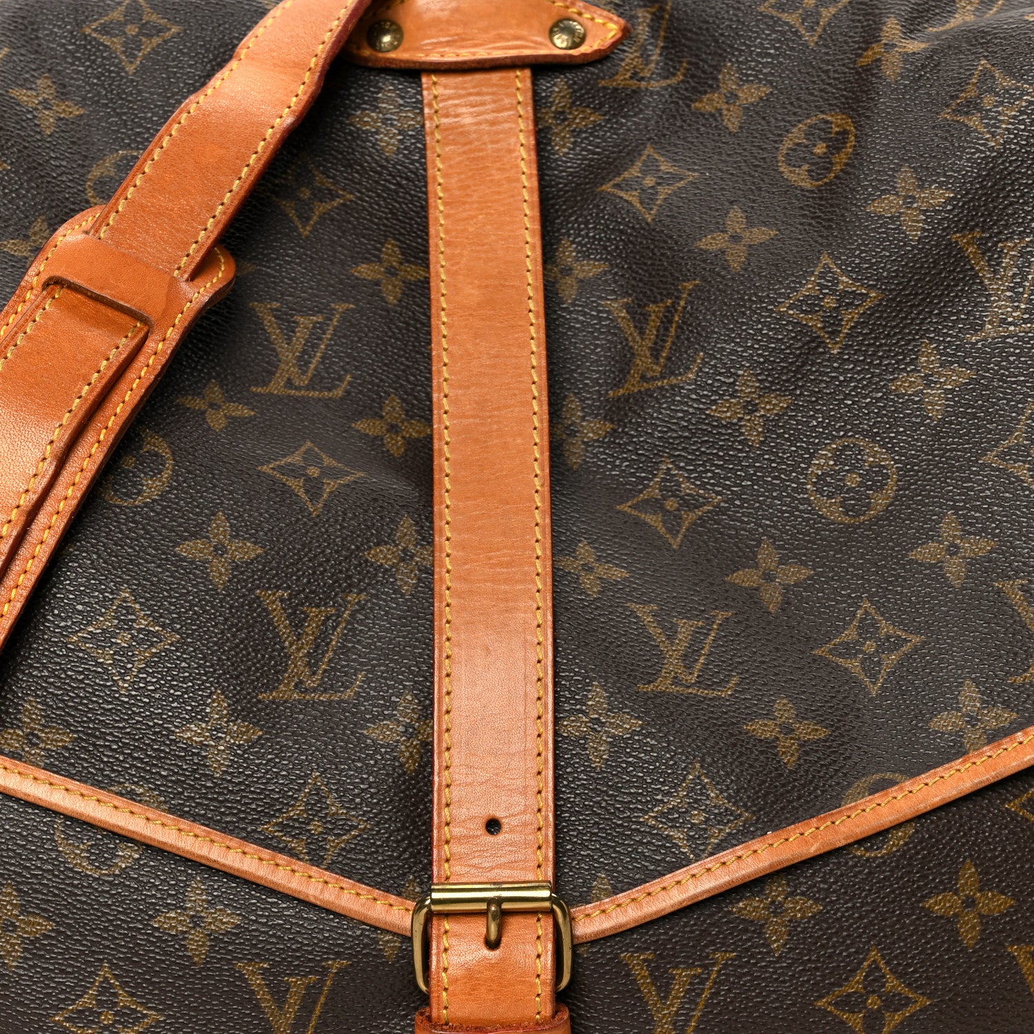 Louis Vuitton Monogram Saumur 35 9 of 13