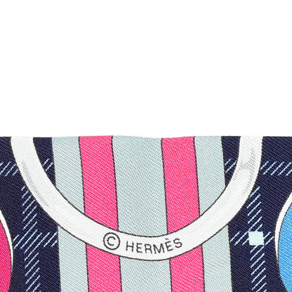 Hermes Silk Tatersale Twilly 7 of 7