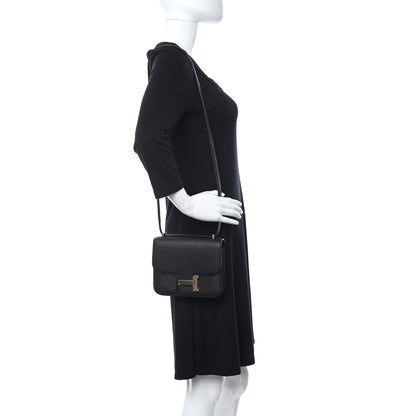 Hermes Chevre Mysore Constance 18 Black 2 of 10