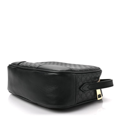 Gucci Microguccissima Mini Bree Messenger Bag Black 9 of 9