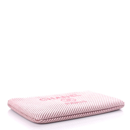 Chanel Mixed Fibers Small Deauville Pouch Pink 4 of 10