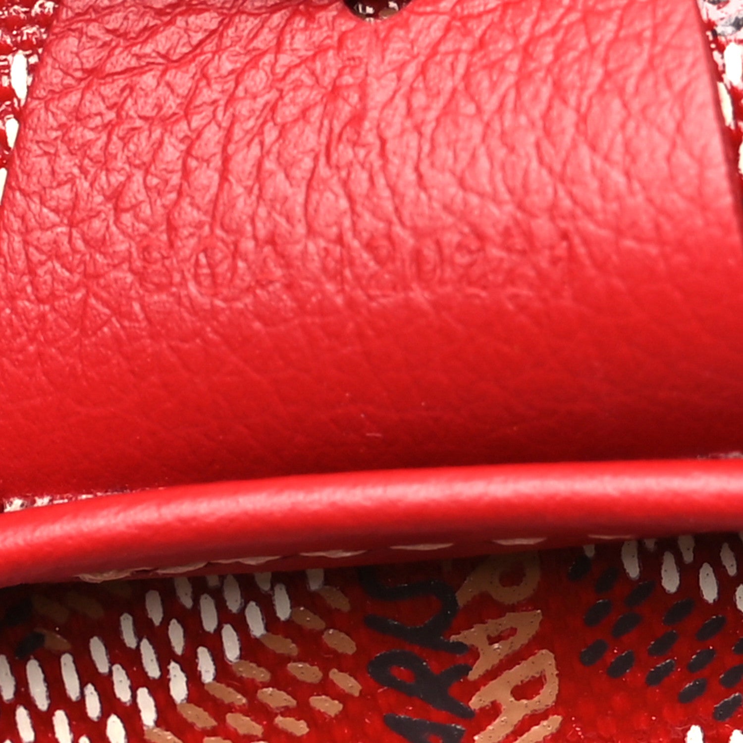 Goyard Goyardine Artois GM Red 7 of 12