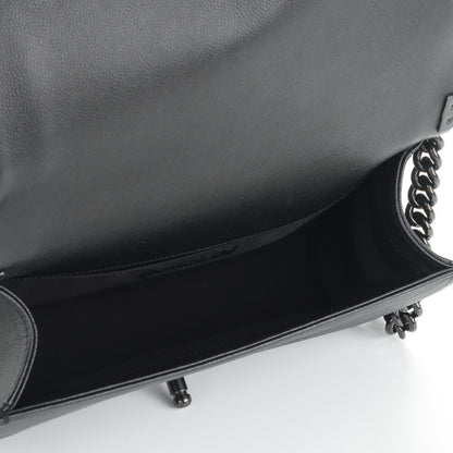 Chanel Caviar Quilted Medium Boy Flap So Black 5 of 7