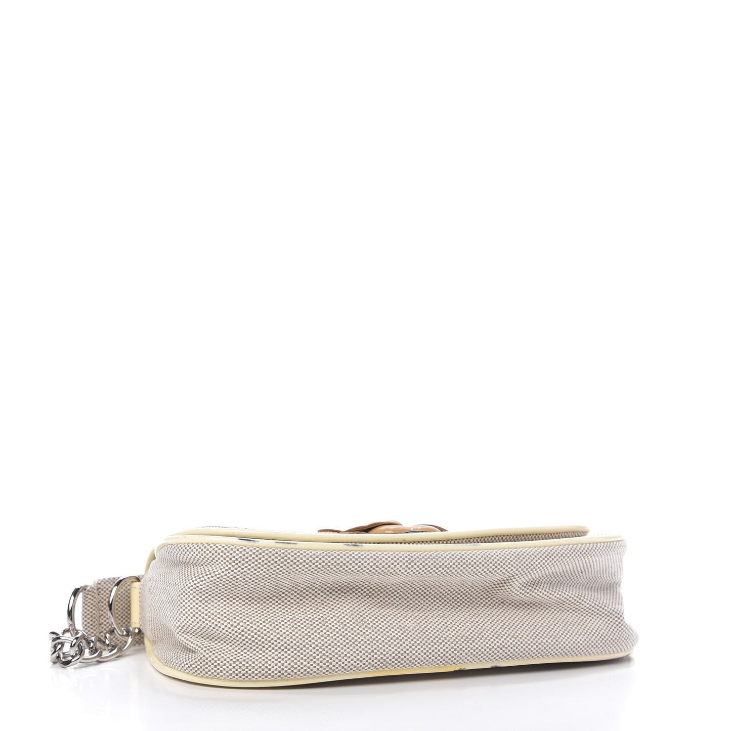 Canvas Camellia N°5 Flap Beige
