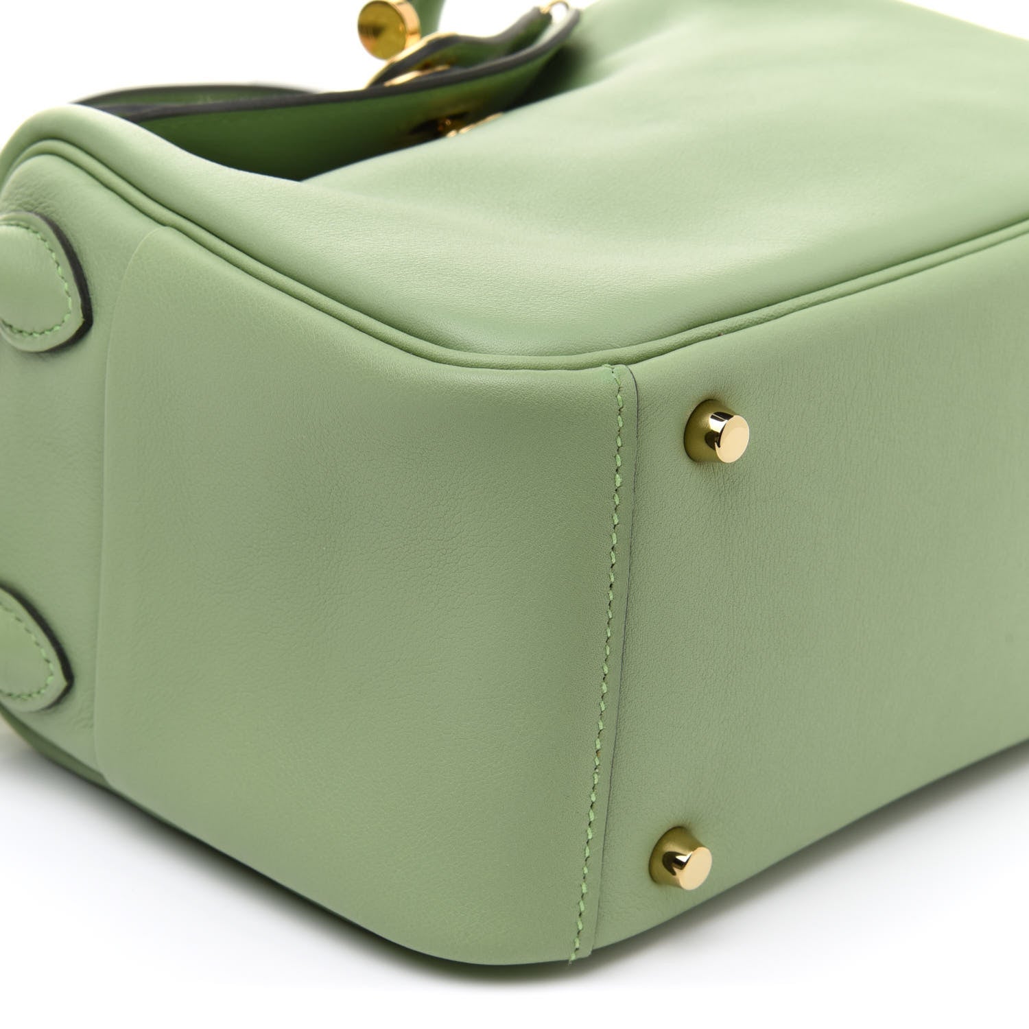 Hermes Swift Mini Lindy 20 Vert Criquet 9 of 11