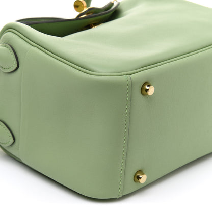 Hermes Swift Mini Lindy 20 Vert Criquet 9 of 11