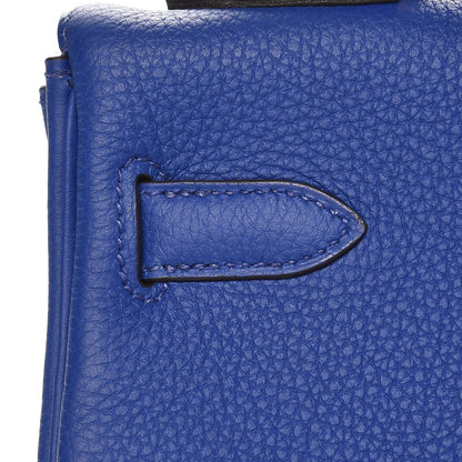Hermes Togo Kelly Retourne 32 Bleu Electrique 27 of 35