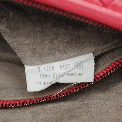 Bottega Veneta Nappa Intrecciato Maxi Veneta Plisse Hobo Fuchsia 9 of 9