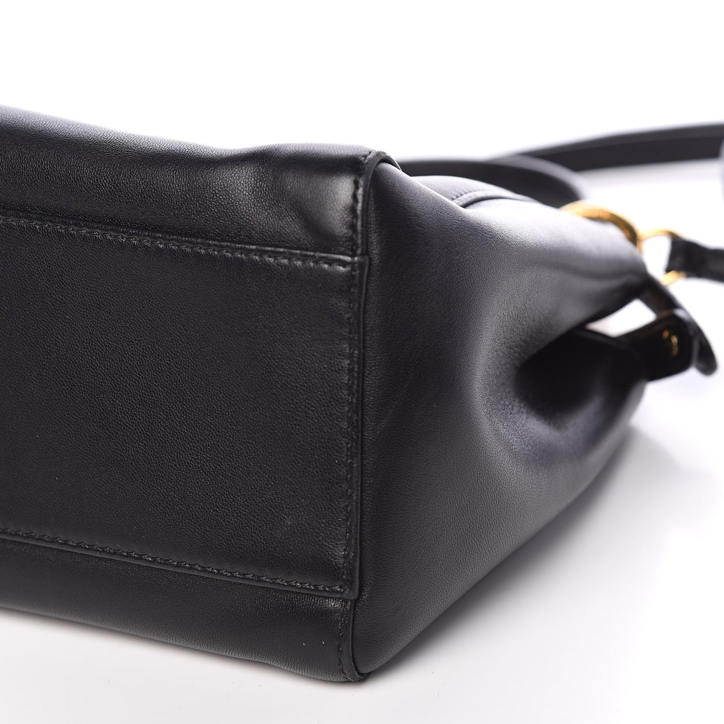 Nappa Mini Peekaboo Iconic Satchel Black