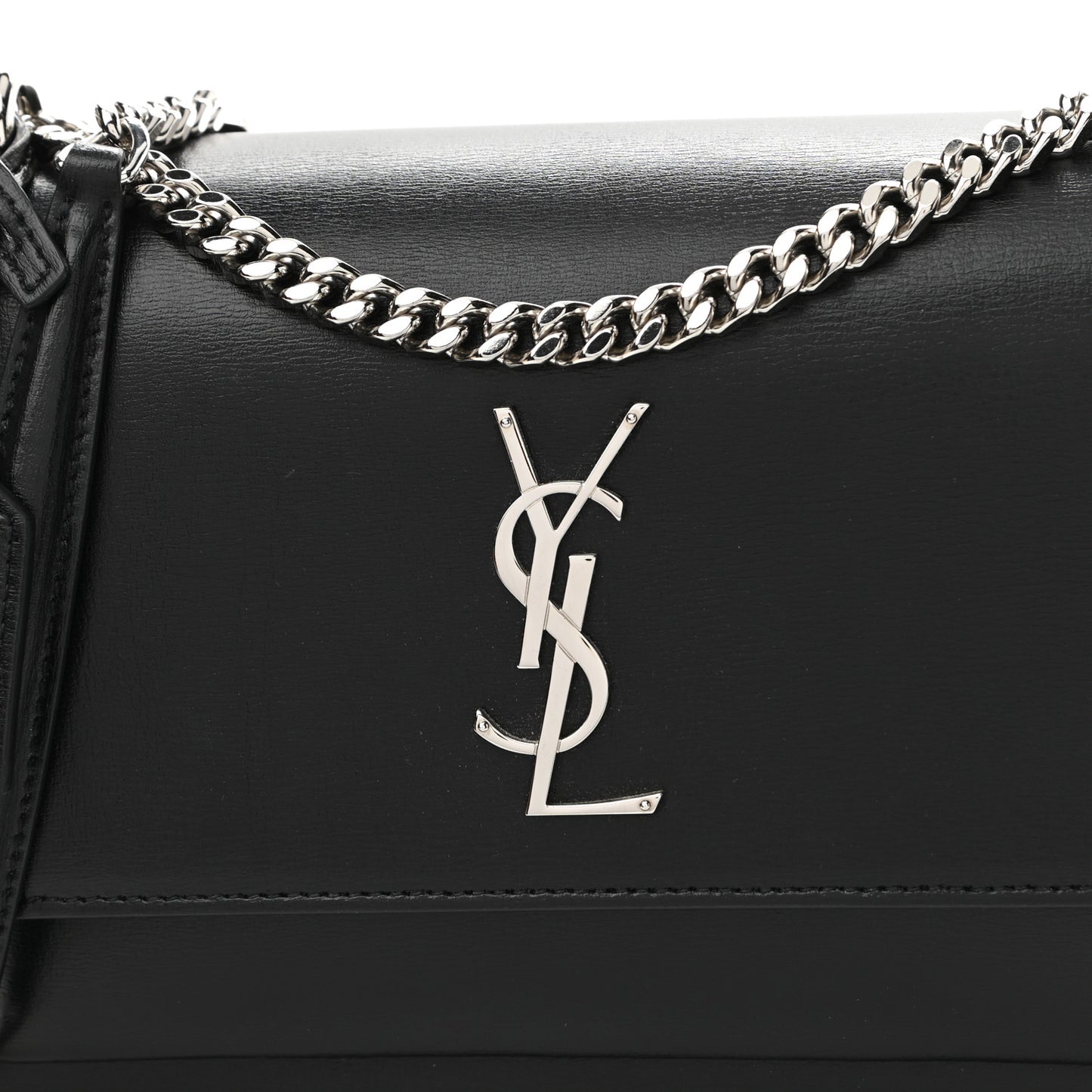 Calfskin Medium Monogram Sunset Black