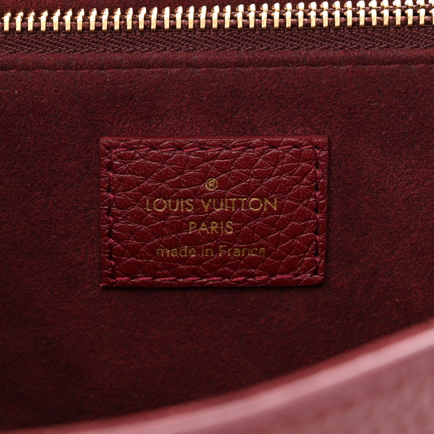 Louis Vuitton Taurillon Volta Grenat 6 of 10