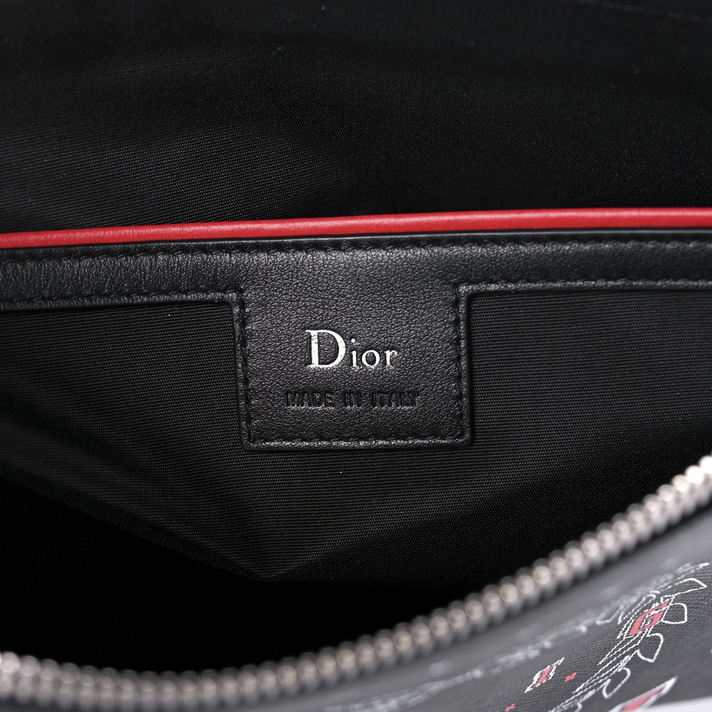 HOMME Latenight Summer Flat Pouch Black