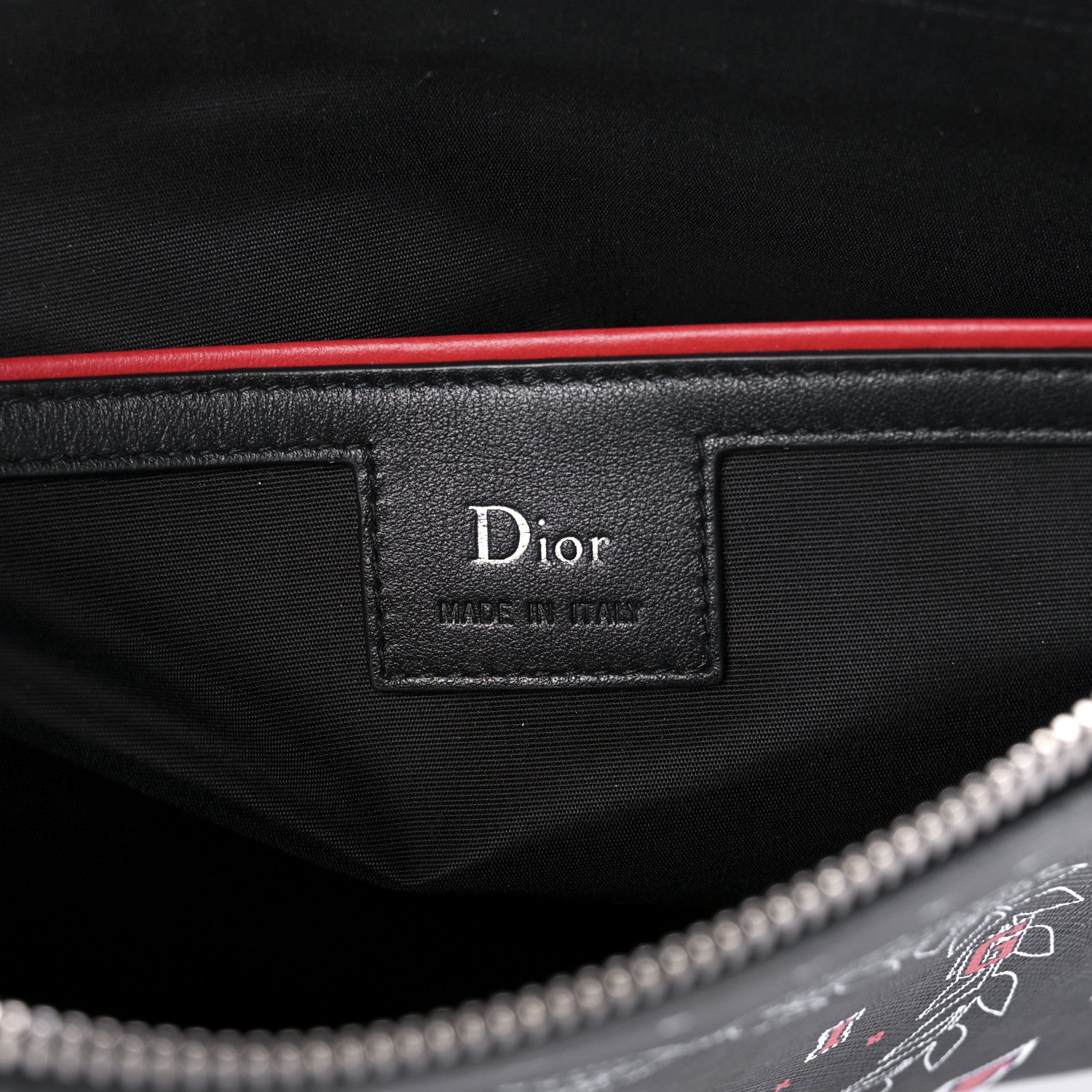 Christian Dior HOMME Latenight Summer Flat Pouch Black 5 of 8