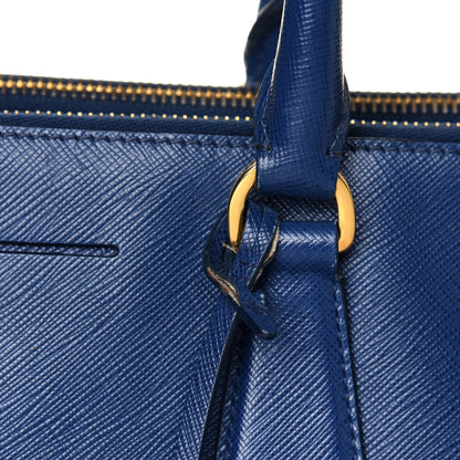 Prada Saffiano Large Galleria Double Zip Tote Bluette 14 of 14