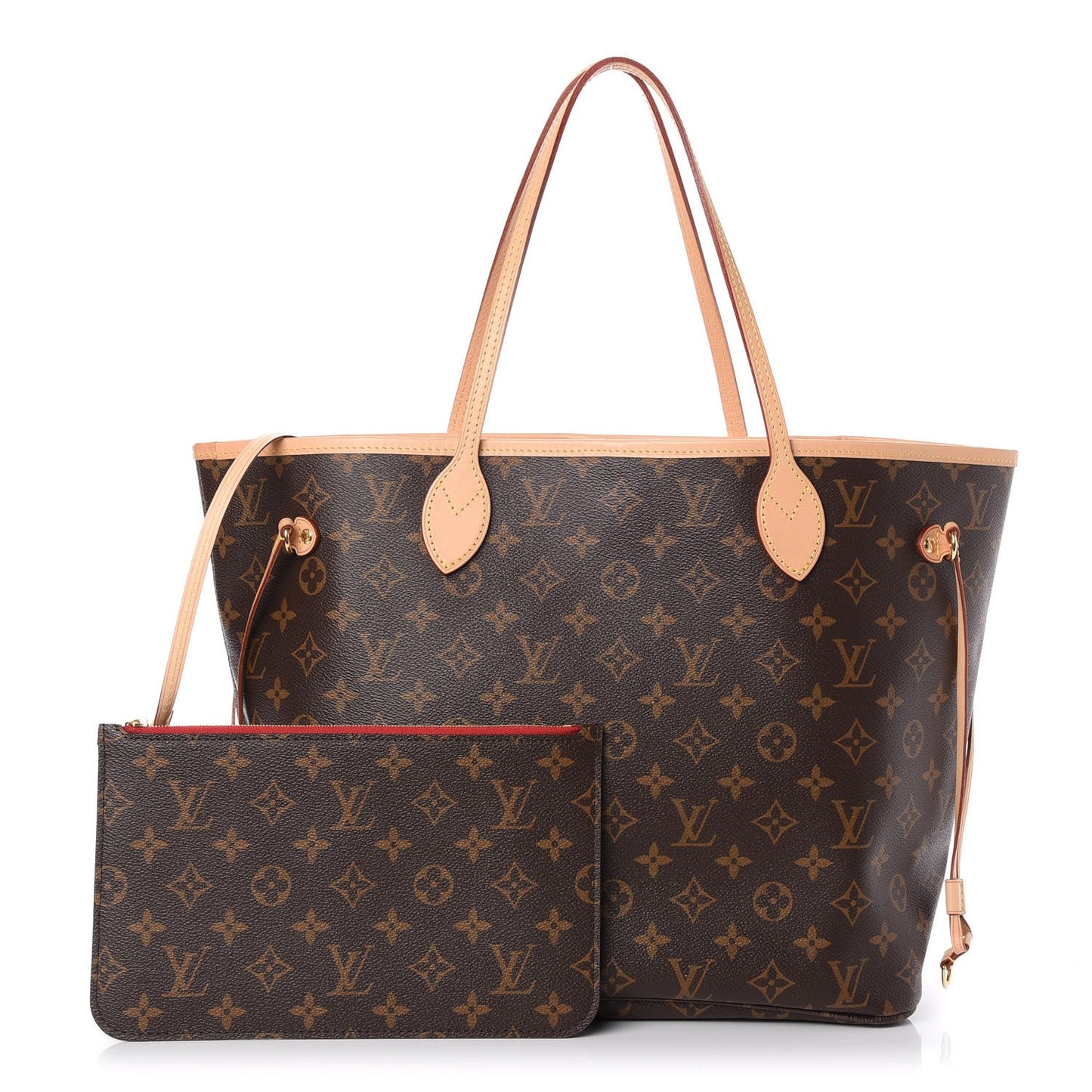 Monogram Neo Neverfull MM Cherry