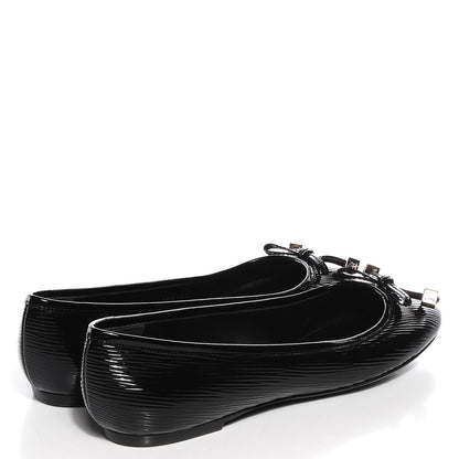 Louis Vuitton Epi Electric Debbie Ballerina Flats 37.5 Black 4 of 7