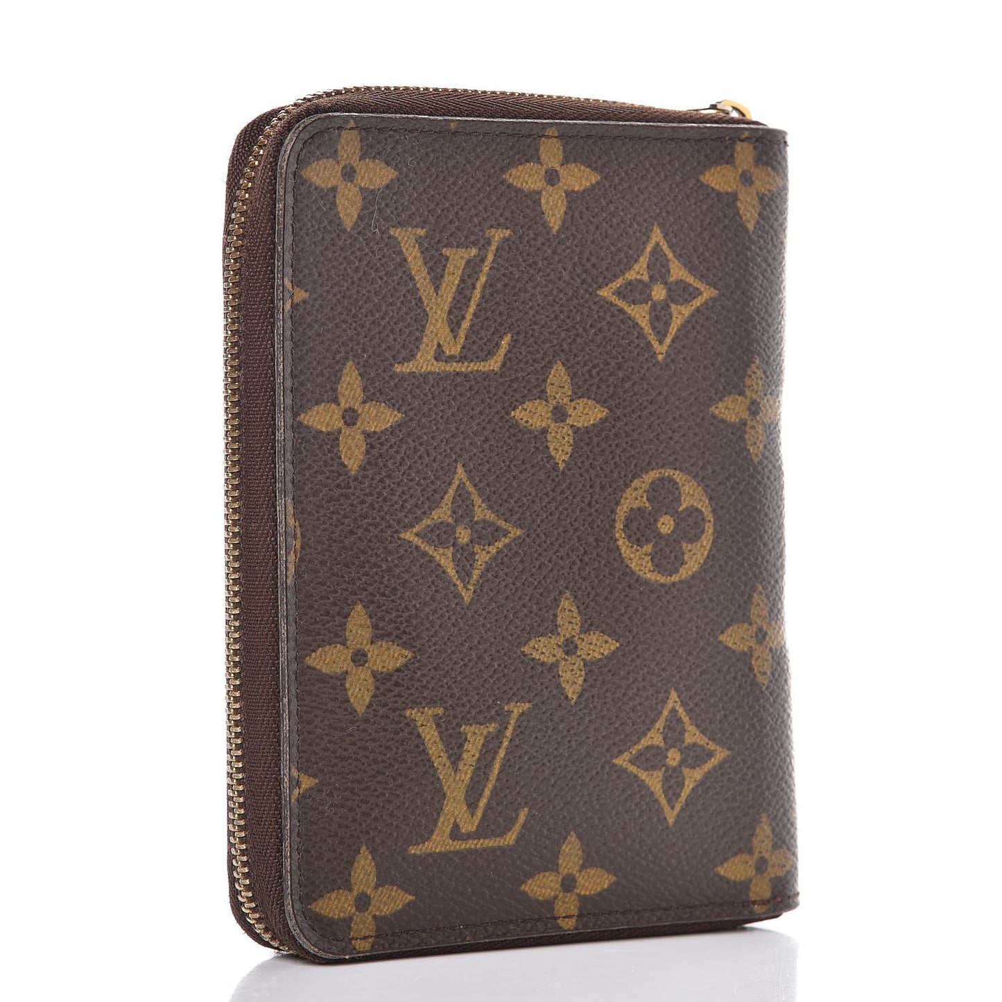 Monogram Zipped Passport Holder Wallet