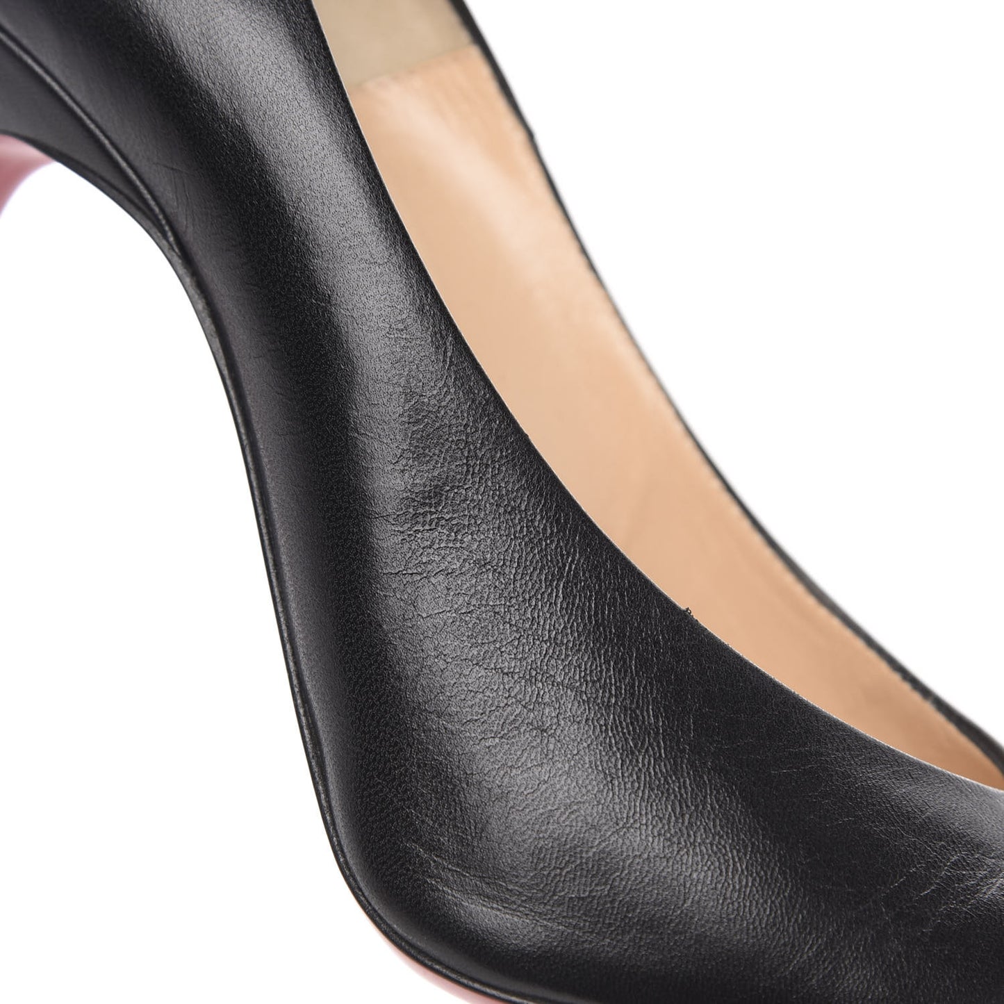 Shiny Nappa 100 Pumps 36 Black