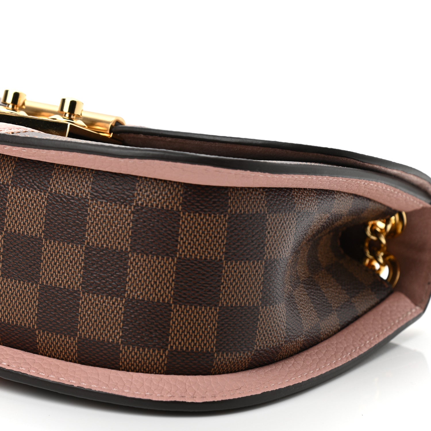 Louis Vuitton Damier Ebene Cuir Taurillon Wight Magnolia 9 of 10