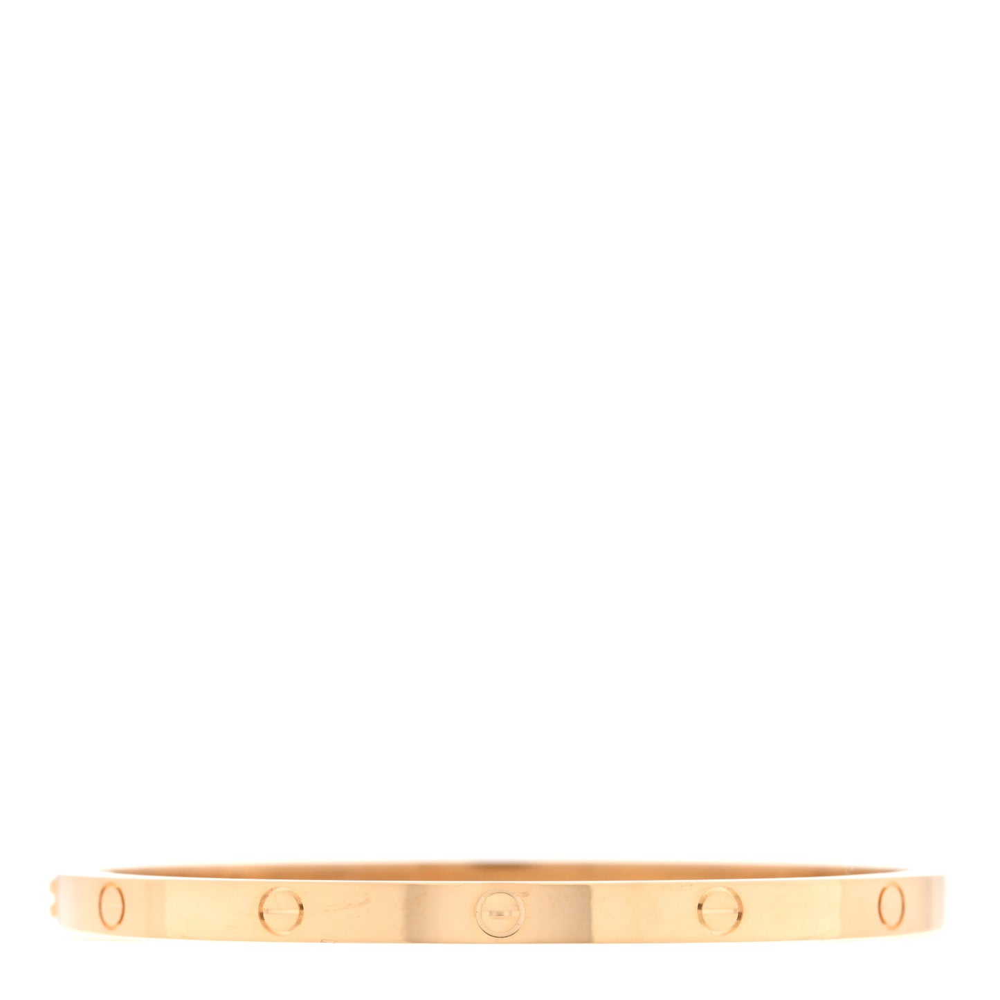 18K Yellow Gold Small LOVE Bracelet 15