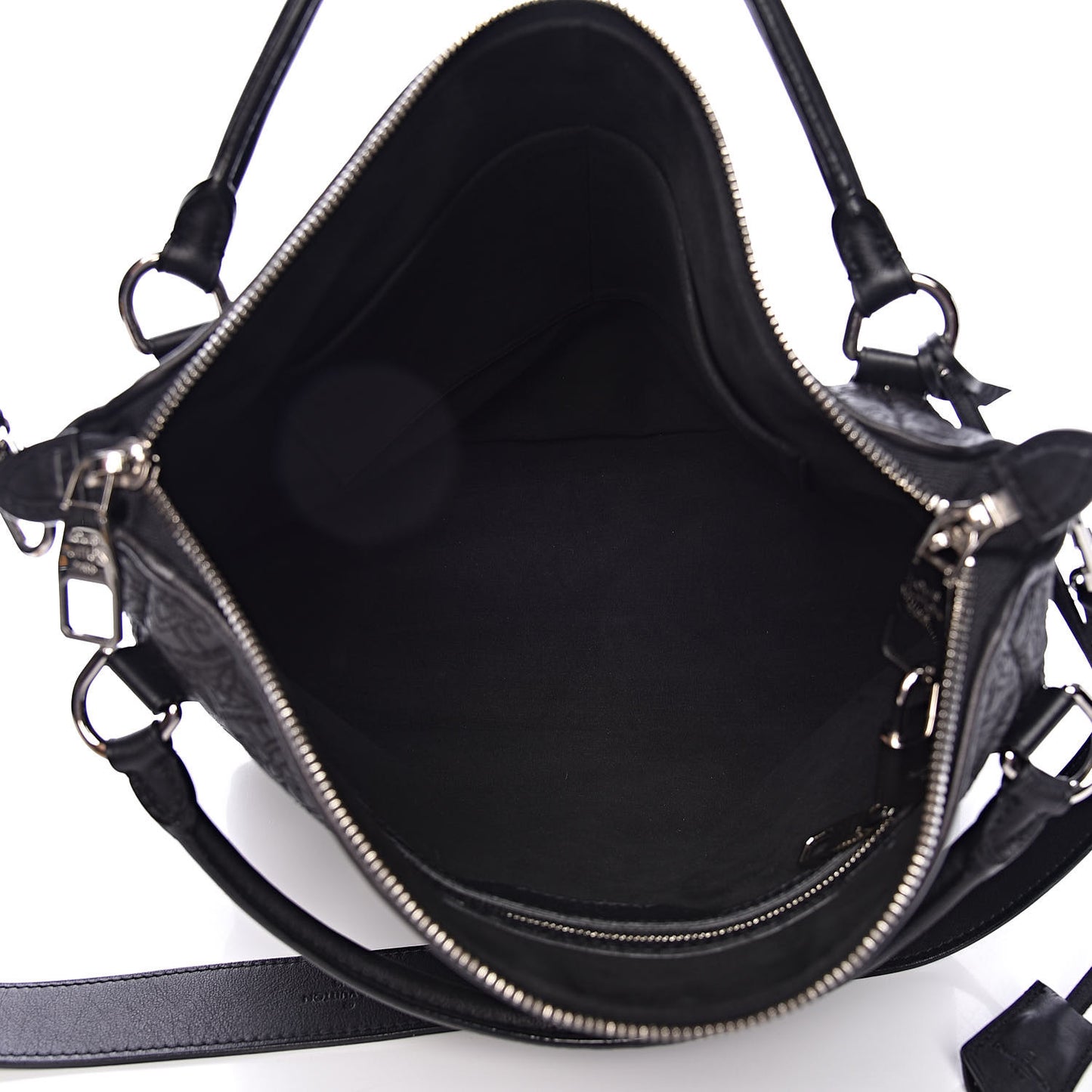 Monogram Lambskin Antheia Ixia PM Black