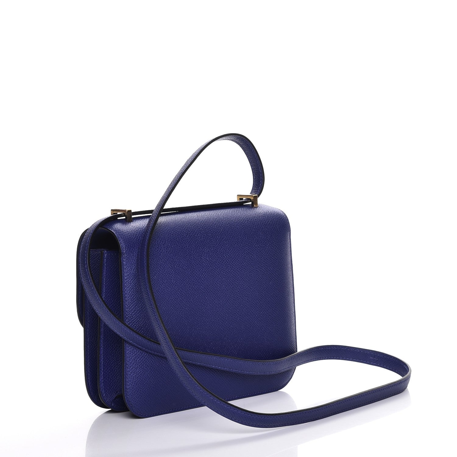 Hermes Epsom Constance 18 Bleu Electrique 3 of 18