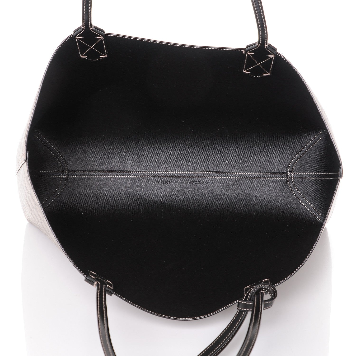 Gucci Calfskin GG Supreme Monogram Medium Reversible Tote Black 7 of 8